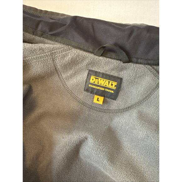 Dewalt Men's L Barton Workwear Softshell Jacket Water Resistant Breathable - Picture 4 of 10